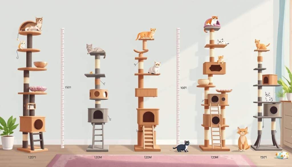 Cat tree dimensions