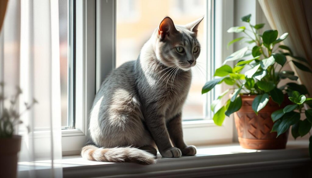 Russian Blue Cat