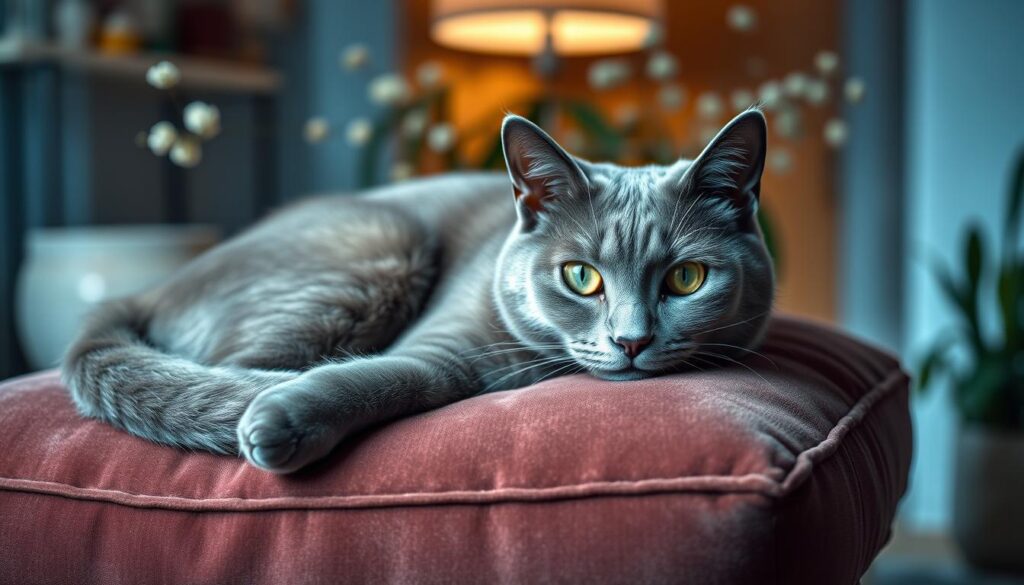 Russian Blue cat